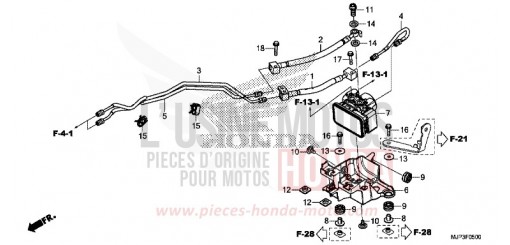 ABS MODULATOR CRF1000DH de 2017